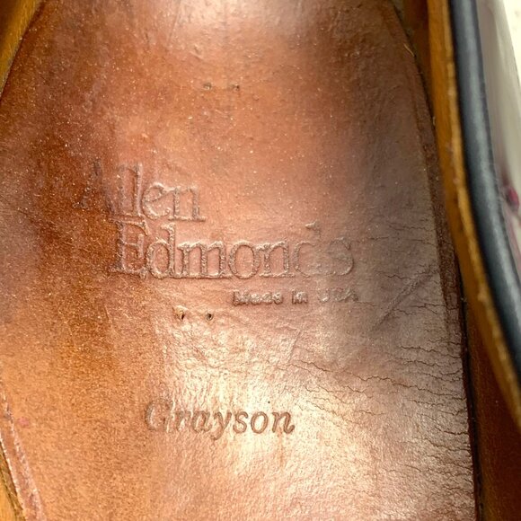 Allen Edmonds‎ Grayson 8297 Burgundy Calfskin Tassel Loafers main image 7